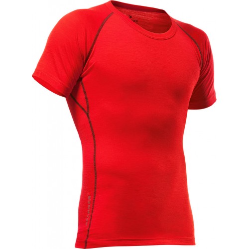 MAGLIA MERINO PFANNER A MANICHE CORTE